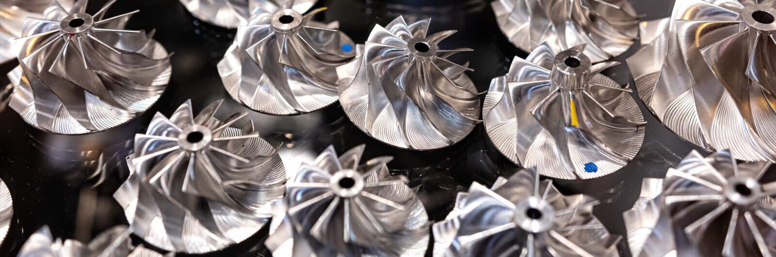 Precision-milled airplane parts